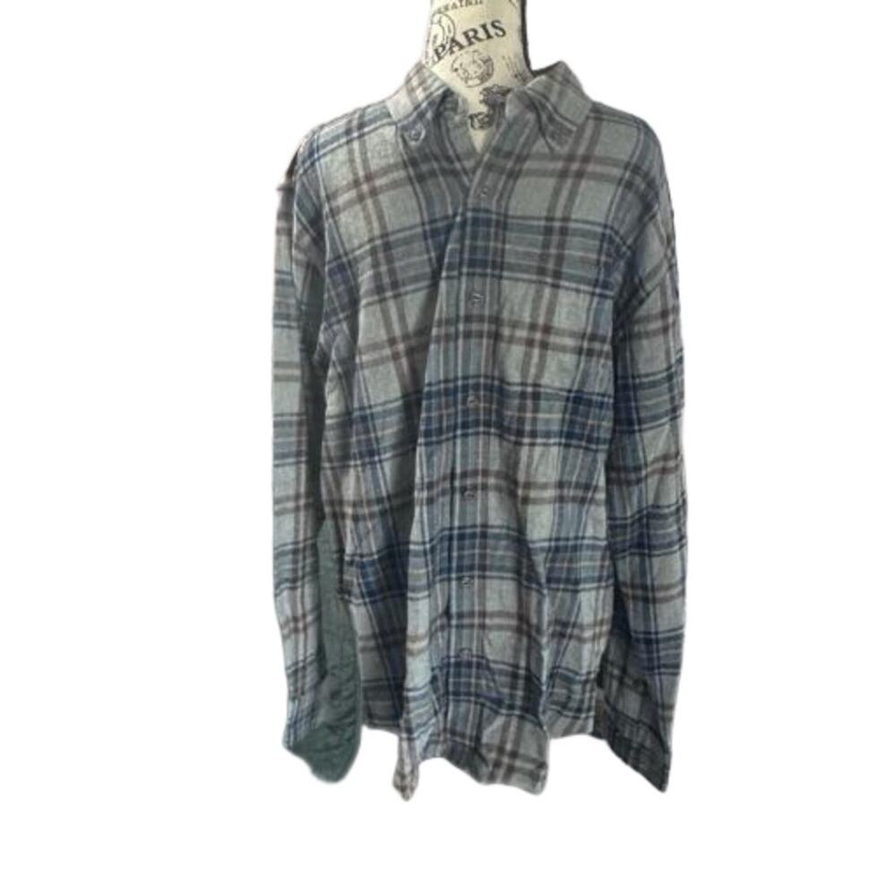 Weatherproof Men’s Flannel Button-Up Shirt – Cozy Casual Shirt